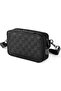 Master Fingerprint Lock Crossbody Bag Genuine Leather Anti-Theft – Black