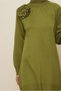 Broshe Detailed Knitting Tunic 44987 - 3