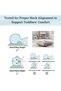 Toddler Baby Pillow – Soft 100% Cotton Cover with Poly-Fiber Filling, Ideal Travel Pillow for Kids - 6