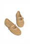 Y267272709 Women's Ballerinas with Skin Knit Mesh Look - 7