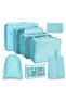 Travel Organizer Suitcase Packing Set Storage Cases, Duffle Bag, Portable Luggage 7 Pieces - 5