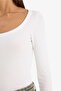 Slim Fit Ribbed Camisole T-Shirt G8479Ax26Sp - 2