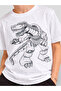 Boys Dinosaur Graphic T-Shirt & Black Shorts Set - 3