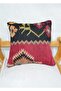 Handwoven Kilim Cushion Cover (41X41 cm) - 3