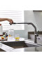Kitchen Sink Faucet with Water Purification Outlet, 2-Function Sprinkler, Spiral Anthracite, 7 Years Warranty, Imported - 2