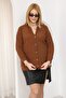 Plus Size Soft Textured Basic Cardigan - 3