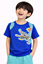 Boys Crocodile Graphic T-Shirt & Mint Shorts Set - 5