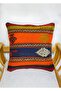Handwoven Kilim Cushion Cover (45X45 cm) - 3