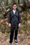Children's Raincoat – Hooded Unisex Waterproof Lightweight Long Model