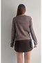 Combined Lace Jacket with Inner Straps Viscose Knitwear Cardigan - 6