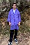 Children's Raincoat – Hooded Unisex Waterproof Lightweight Long Model