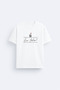 18 March Canakkale Victory Day Printed White Crew Neck T-Shirt