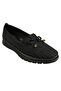 Wntt Soft Leather Bow Detailed Comfortable Orthopedic Lightweight Non-Slip Sole Ballet Shoes - 2