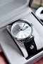 Men's Wristwatch Classic Calendar Leather Strap Original Special Box and Bracelet Gift.Hm25238S01-2 - 3