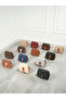 Women's Crossbody Bag with Flap and Zipper, Multi-Compartment Shoulder Bag - 5