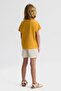 4-8 Years Old Daisy Belle Girl's Suit-Yellow - 3