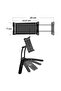 Buffer ®   360 Degree Rotatable Kitchen Desktop Phone Tablet Holder Adjustable Flexible Stand Metal - 7