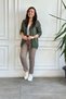 Double Leg Trousers with Elastic Waist - 8