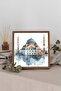 لوحة مربعة بإطار خشبي TK2869