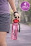 1 Liter Leak-Proof Sippy Water Bottle for School, Workplace, Gym, Pink - 5
