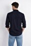 Men's Long Sleeve Shirt 24170 Black - 2