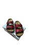 Red Double Buckle Naturela Orthopedic Slippers - 2