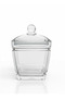 Acrylic Jar Transparent 1000ml, Storage Container, Clear Kitchen Organizer,BB4197 - 3