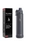 750ml Stainless Steel Water Bottle,Insulated, Leak Proof, Thermos Bottle for Kids (Grey)