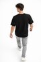 Oversize Frame Printed T-Shirt (24/1 Single Jersey Combed Cotton) - 2