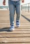 Girls Boys Unisex Baby Kids Short Lace-Up Linen Sneaker Sports Shoes Wide Fit - 2