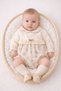 Girl Child Baby Concept Outfit Muslin Newborn Jumpsuit Romper Set Baby Holiday Gift - 2