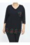 95 % cotton, evening dress style, loose glittering buzzle - 2