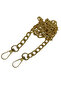110 cm Aluminum Bag Strap Chain Light (Gold) - Metal Bag and Wallet Strap Chain - 2 Pieces