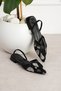 Sequin Beaded Glitter Women's Stylish Elastic Ballerinas - 4