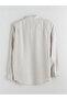 Southblue Beige Regular Fit 100% Linen Men's Shirt - 6