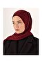 Cotton Liva Shawl Burgundy Geometric Pattern 90X200Cm