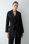 Tied Jacket Suit Black 2656 - 5