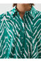 Nevavm Oversized Patterned Women's Shirt with a Difference - 3