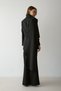 Scarf Detailed Jacket Set Black 2662 - 8