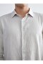 Southblue Beige Regular Fit 100% Linen Men's Shirt - 3