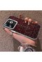 Infinix Hot 40I Compatible Silicone Edge Hard Back Anti-Fall Phone Case with Carpet Pattern