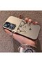 Mi 12t Compatible Silicone Edge Hard Back Anti-Fall Phone Case with Airplane Pattern