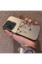 Mi 13t Pro Compatible Silicone Edge Hard Back Anti-Fall Phone Case with Airplane Pattern