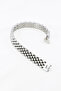 Silver Color Five-Row Mesh Stainless Steel Men's Bracelet, Valentine's Day Gift Men's Accessory - 5