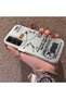 Samsung Galaxy A05S Compatible Silicone Edge Hard Back Anti-Fall Phone Case with Airplane Pattern