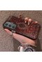Samsung Galaxy S24 Compatible Kilim Patterned Silicone Edge Hard Back Anti-Fall Phone Case