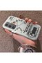 Samsung Galaxy S24 Compatible Silicone Edge Hard Back Anti-Fall Phone Case with Airplane Pattern