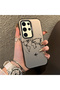 Samsung Galaxy S24 Ultra Compatible Silicone Edge Hard Back Anti-Fall Phone Case with Airplane Pattern - 2