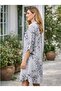 Italian Cotton Front Buttoned Dress - 2