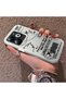 Tecno Spark Go 2024 Compatible Silicone Edge Hard Back Anti-Fall Phone Case with Airplane Pattern